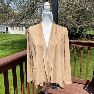 Tan Bagatelle blazer/jacket